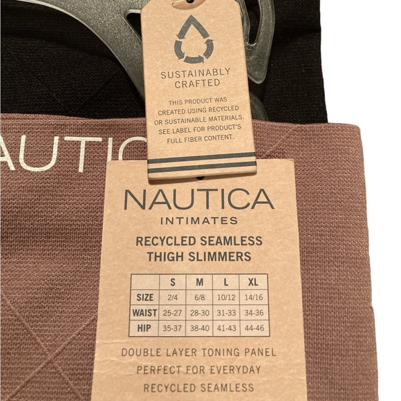 Nautica Intimates Recycled Thigh Slimmers - Picture 7 of 12